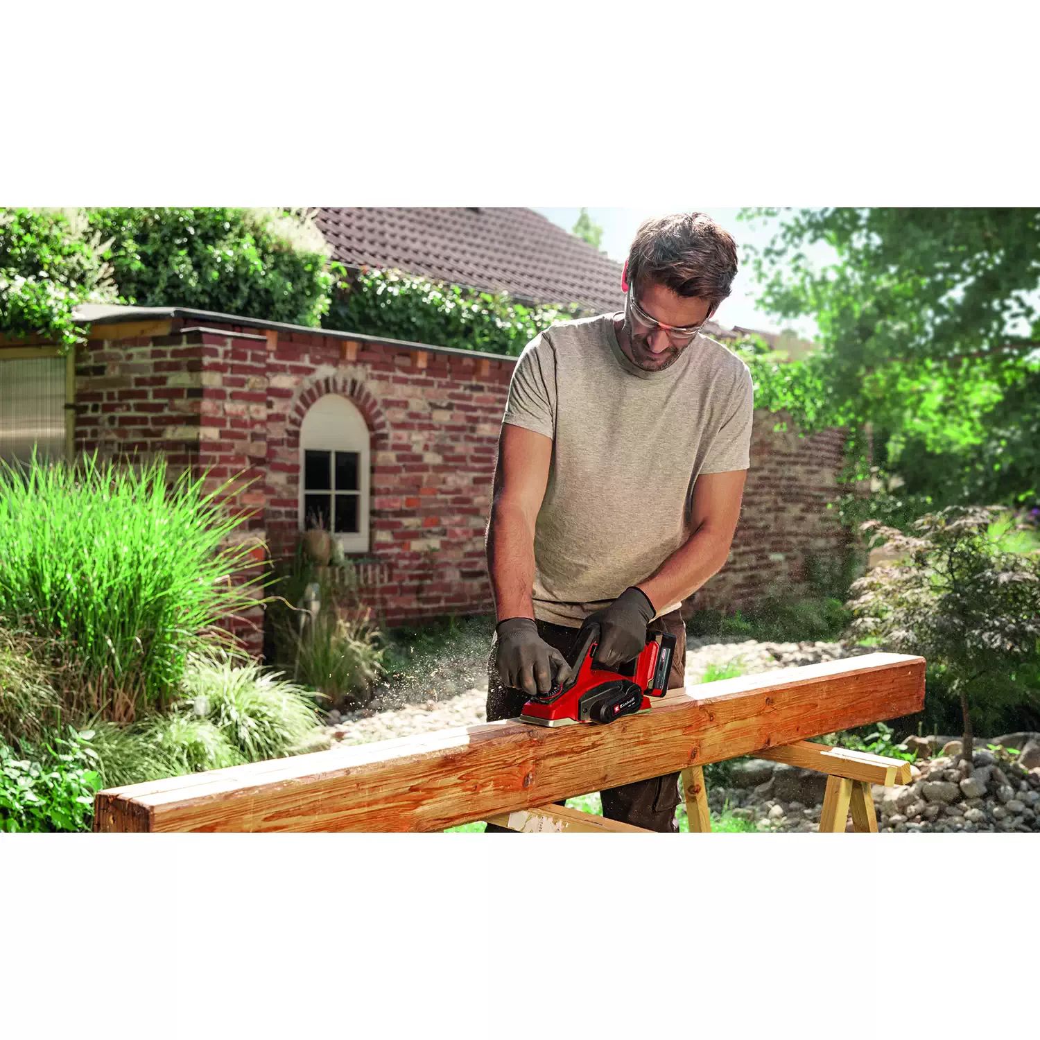 Einhell 4345401 18V 3-1/4" Cordless Portable Planer, TE-PL 18/82 Li - Tool Only